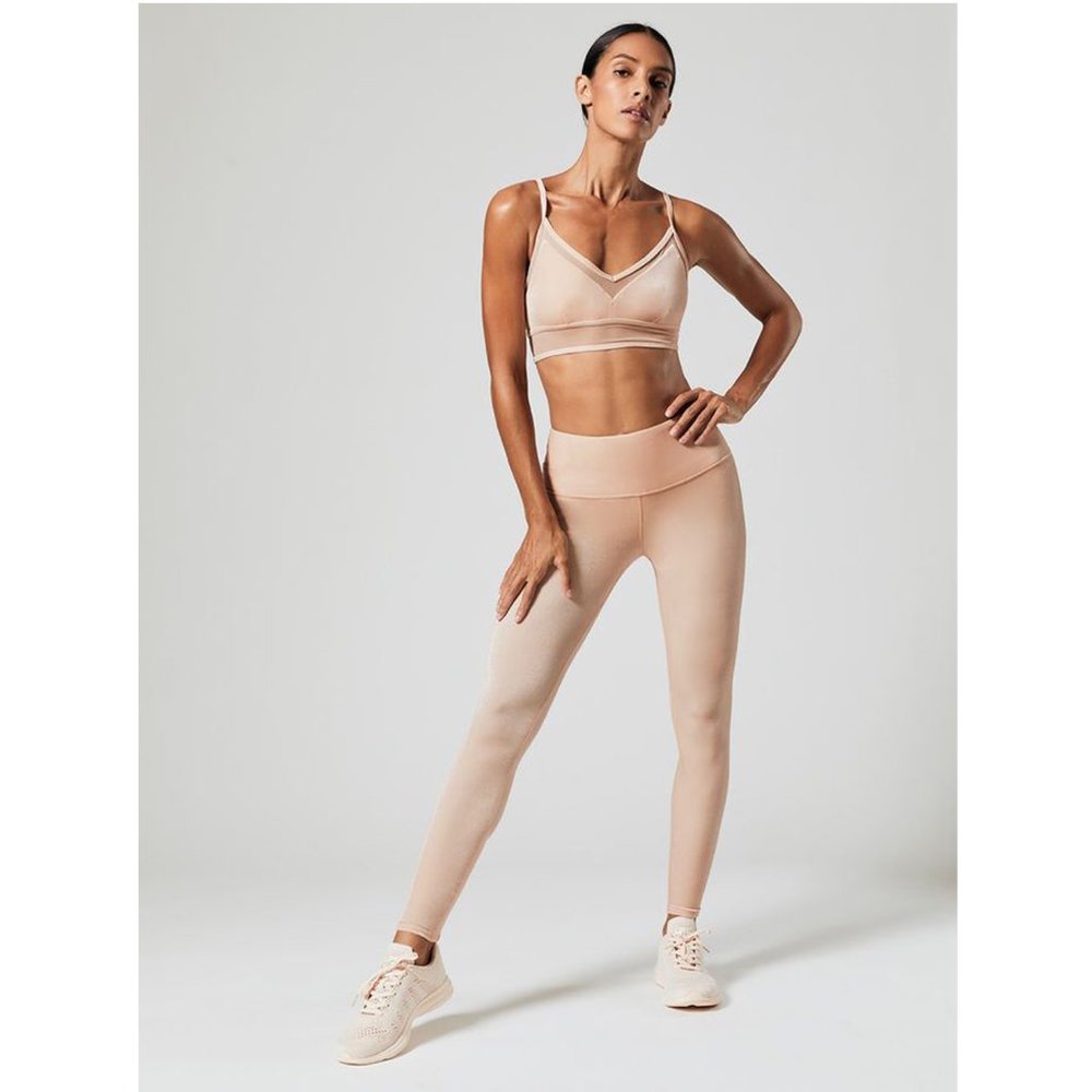 NWT Alo Yoga High Waist Posh Leggings in Nectar M